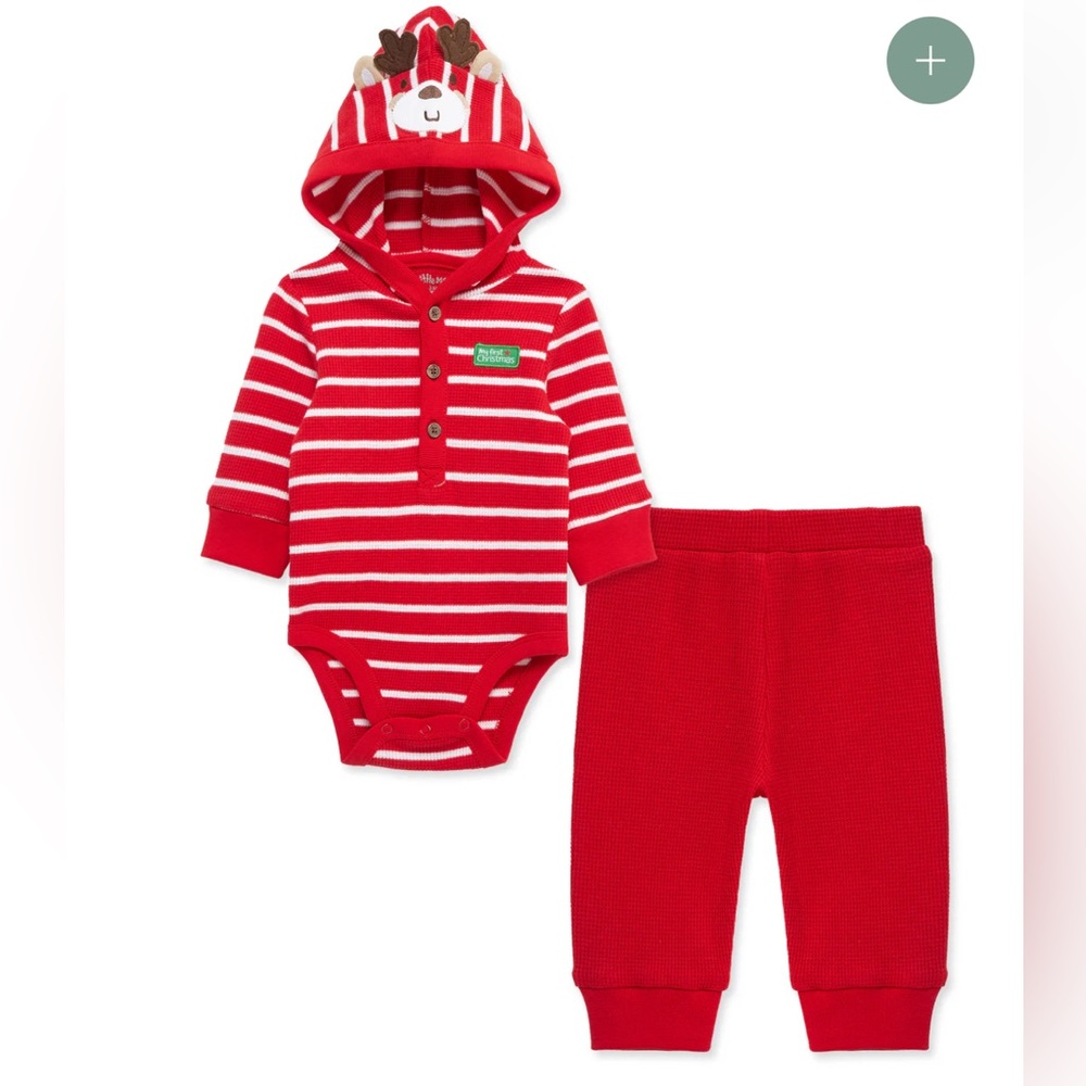 Little Me Baby Bodysuit and Pants Set